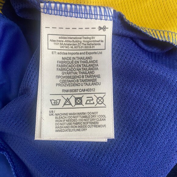 Boca Juniors 2024-2025 Home Soccer Jersey Blue Adidas Sz M - Picture 5 of 6